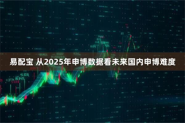 易配宝 从2025年申博数据看未来国内申博难度